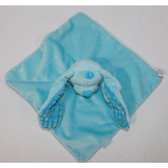 Tiamo Blue Long Ear Puppy Dog Infant Security Blanket Nunu Lovey - Picture 4 of 5